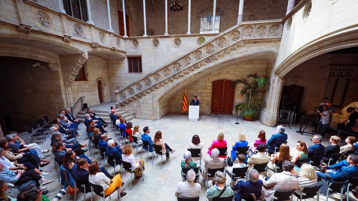 Presa de possessió dels nous consellers al Palau de la Generalitat. - Govern