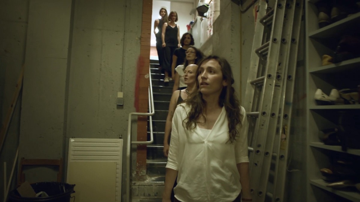 Les protagonistes d'«El sostre groc» - Acadèmia del Cinema Català