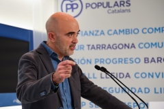 El líder del PP a Barcelona Daniel Sirera denuncia un robatori d'objectes de la seva moto a Sant Antoni