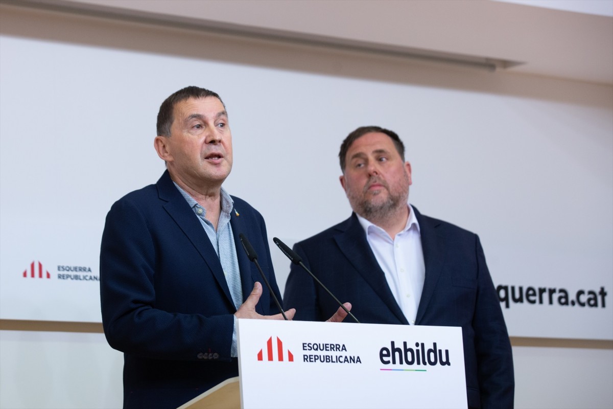 ERC i Bildu es presentaran conjuntament al Senat el 23-J