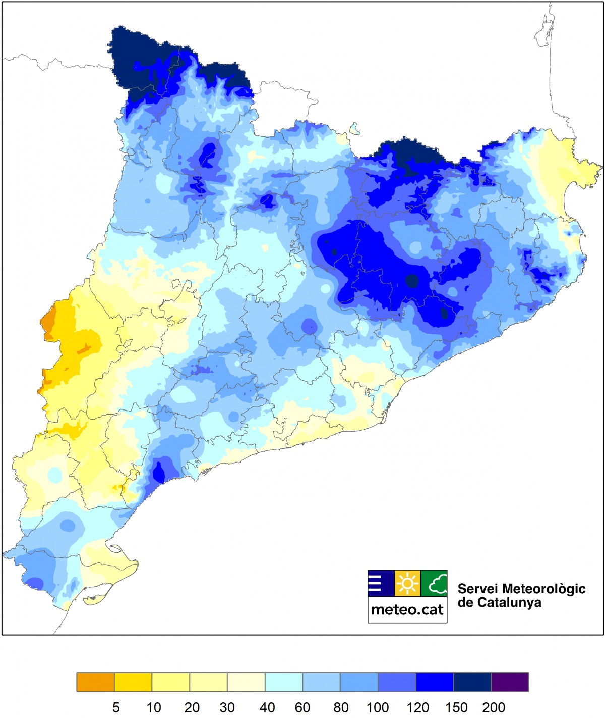 A Catalunya no sap ploure: maig amb precipitacions mal distribuïdes