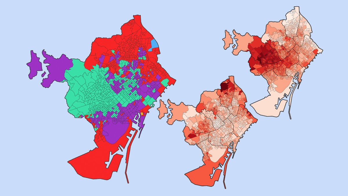 Els resultats a Barcelona, carrer a carrer: què han votat els teus veïns?