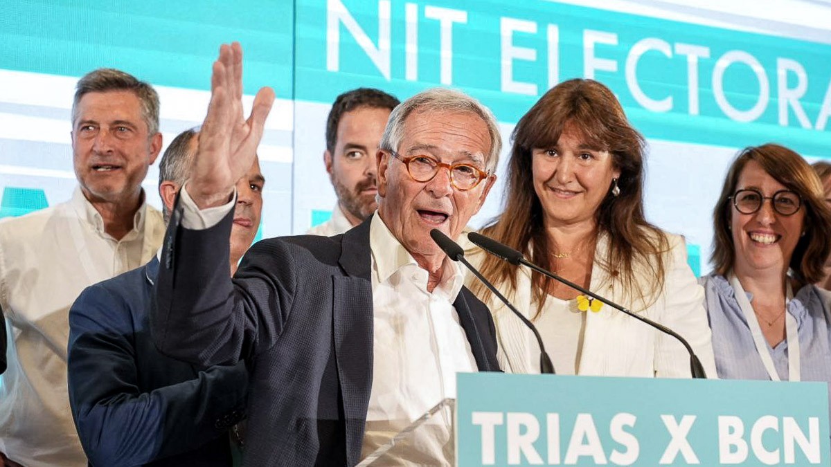 Nit electoral a la seu de Xavier Trias - Ricard Novella