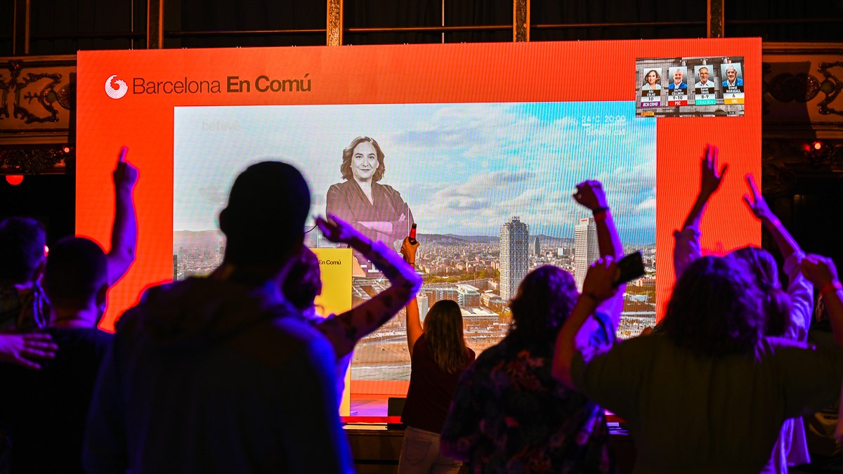 Municipals 2020: la nit electoral de Barcelona en Comú. - Paula Roque