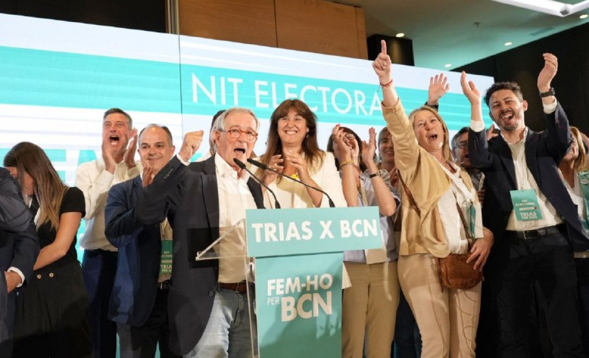 Trias, després d'un recompte d'infart: «Seré alcalde de Barcelona»