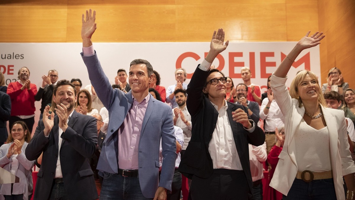 Sánchez tanca campanya a Catalunya amb la reivindicació del PSC com a partit «útil» del postprocés
