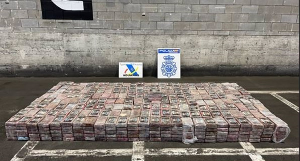 Confisquen més de 1.200 quilos de cocaïna provinents de Colòmbia al port de Barcelona