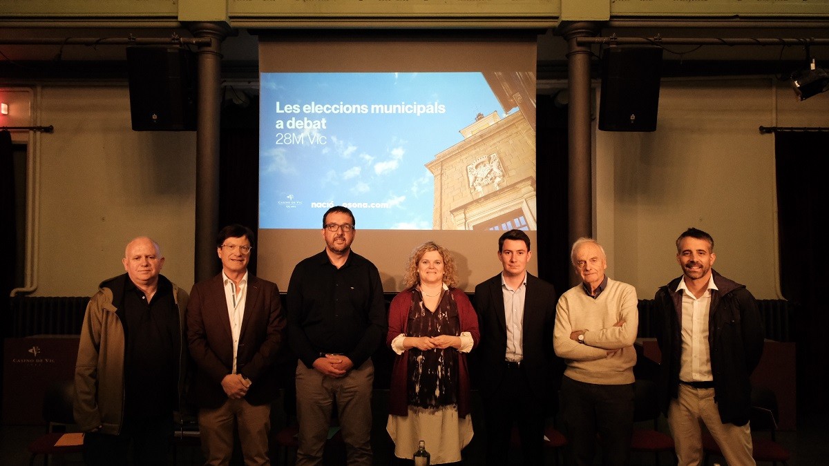 Vídeo | El debat de candidats de Vic: recupera'l aquí íntegrament