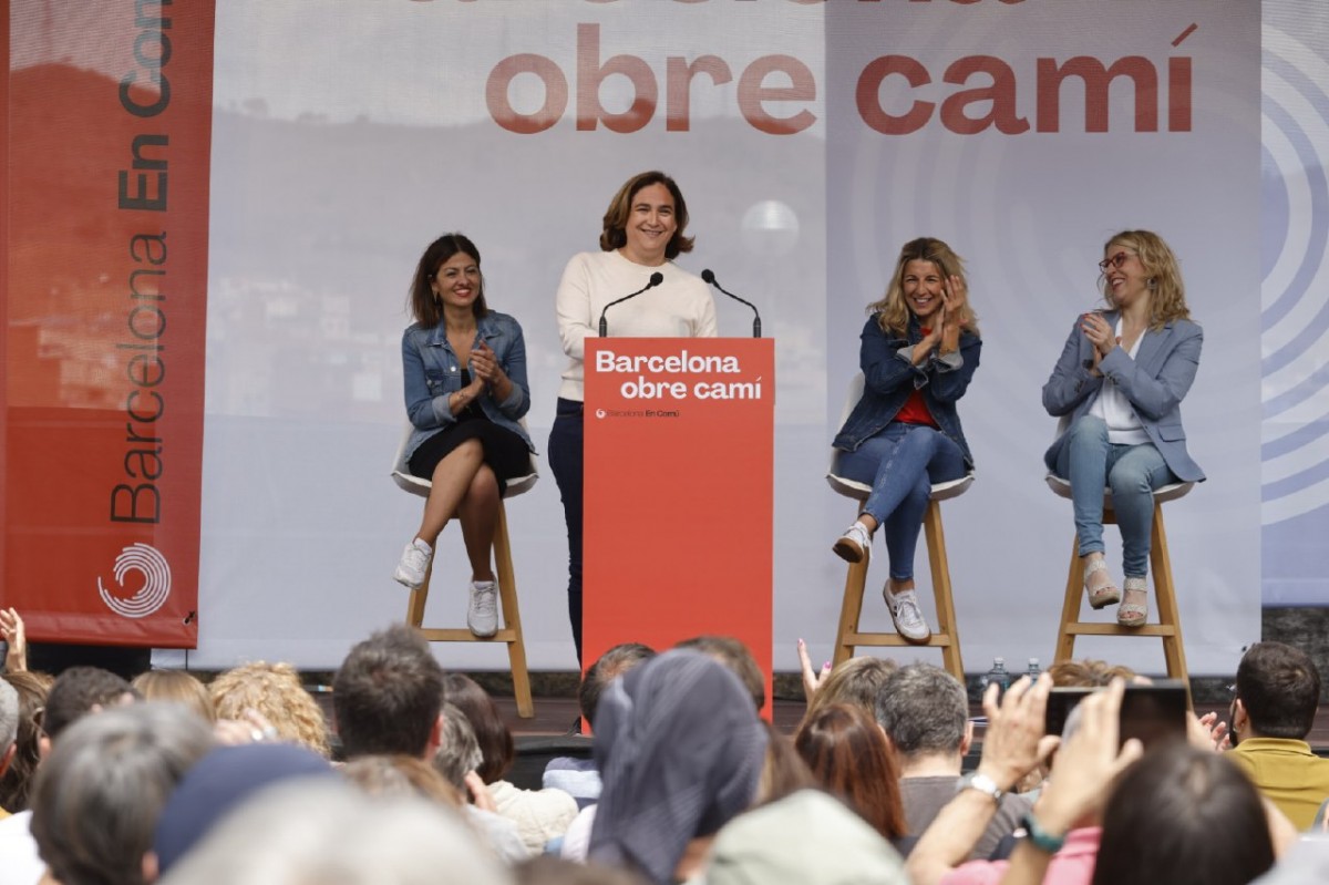 Colau i Díaz fan una crida a «concentrar» el vot progressista per frenar el pacte PSC-Junts