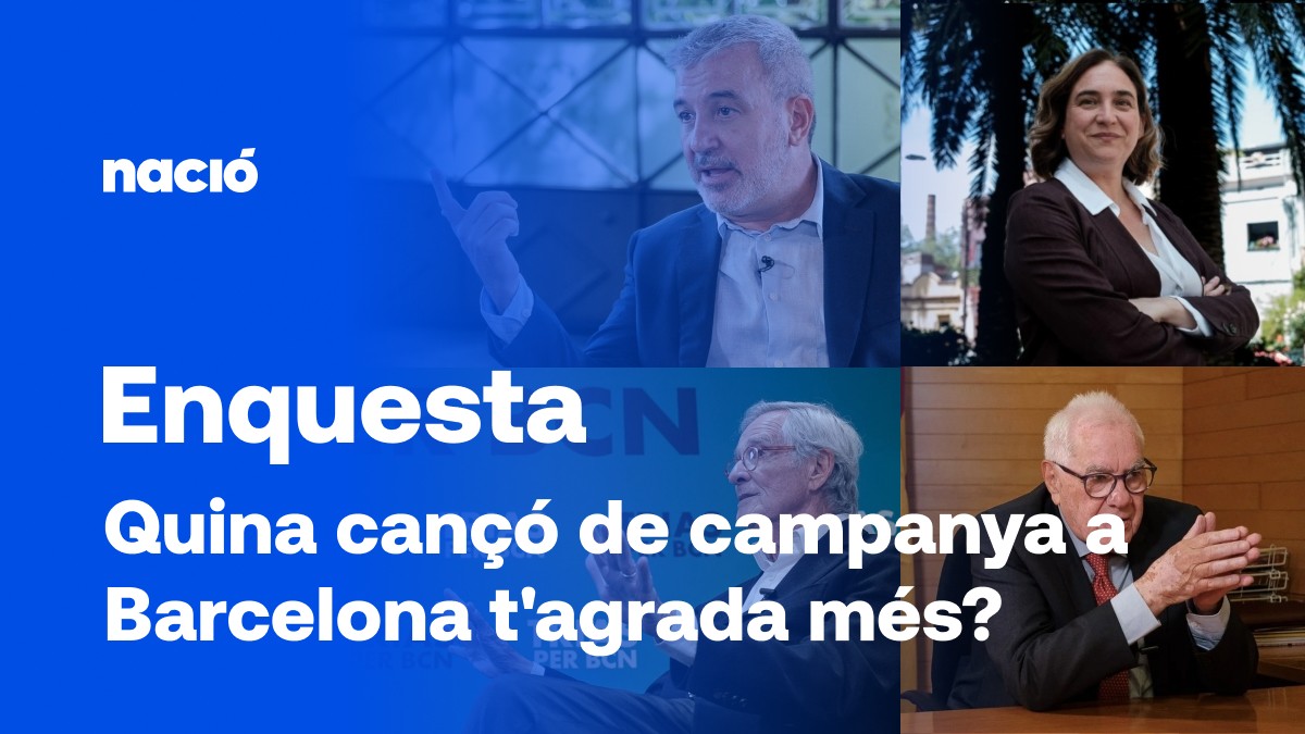 Enquesta: quina cançó de campanya a Barcelona t'agrada més?