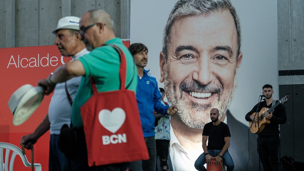 Collboni reclama una majoria àmplia el 28-M per «no dependre de ningú»