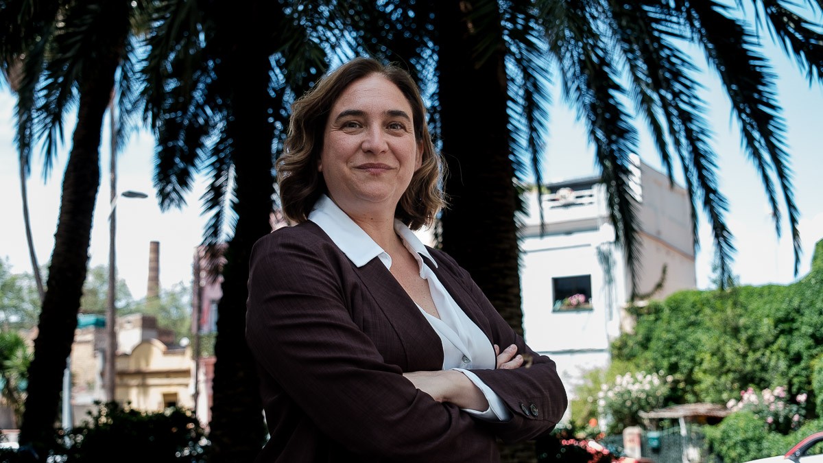 Ada Colau, alcaldessa de Barcelona i candidata a les municipals - Adrià Costa Rifà