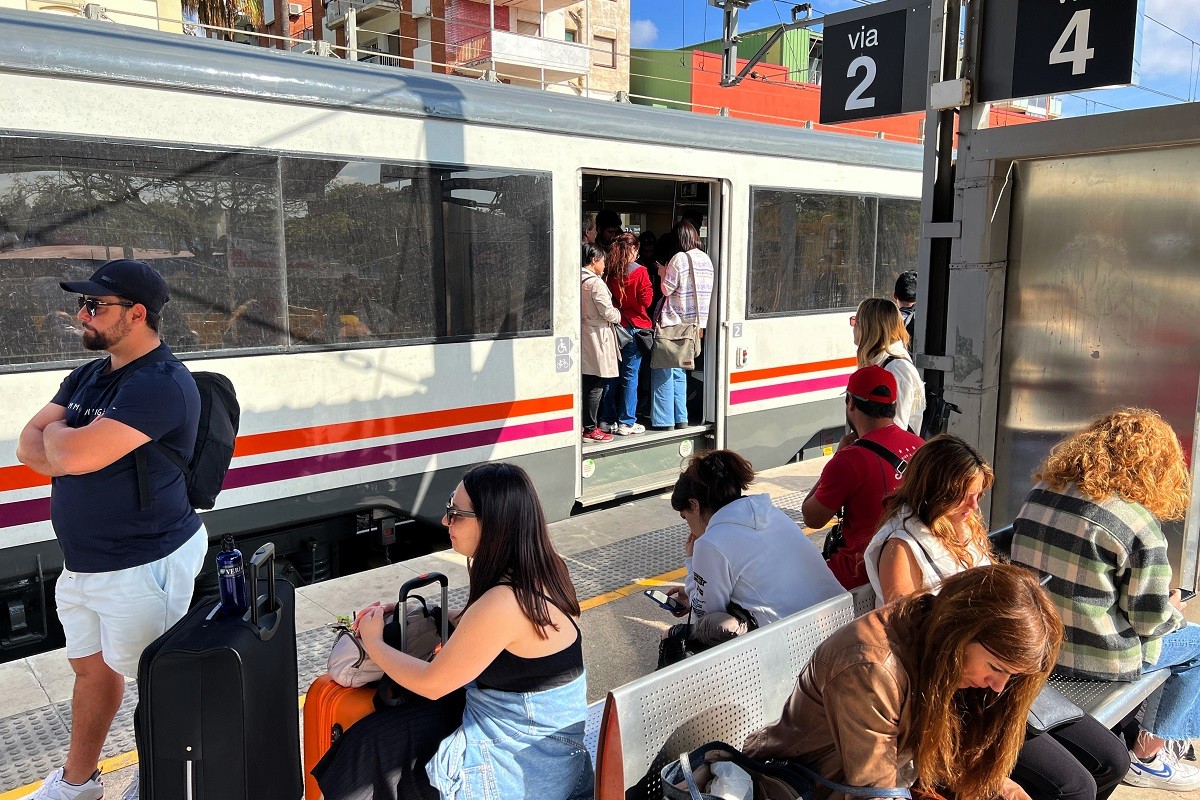 Més de 500.000 hores perdudes per les incidències a Rodalies