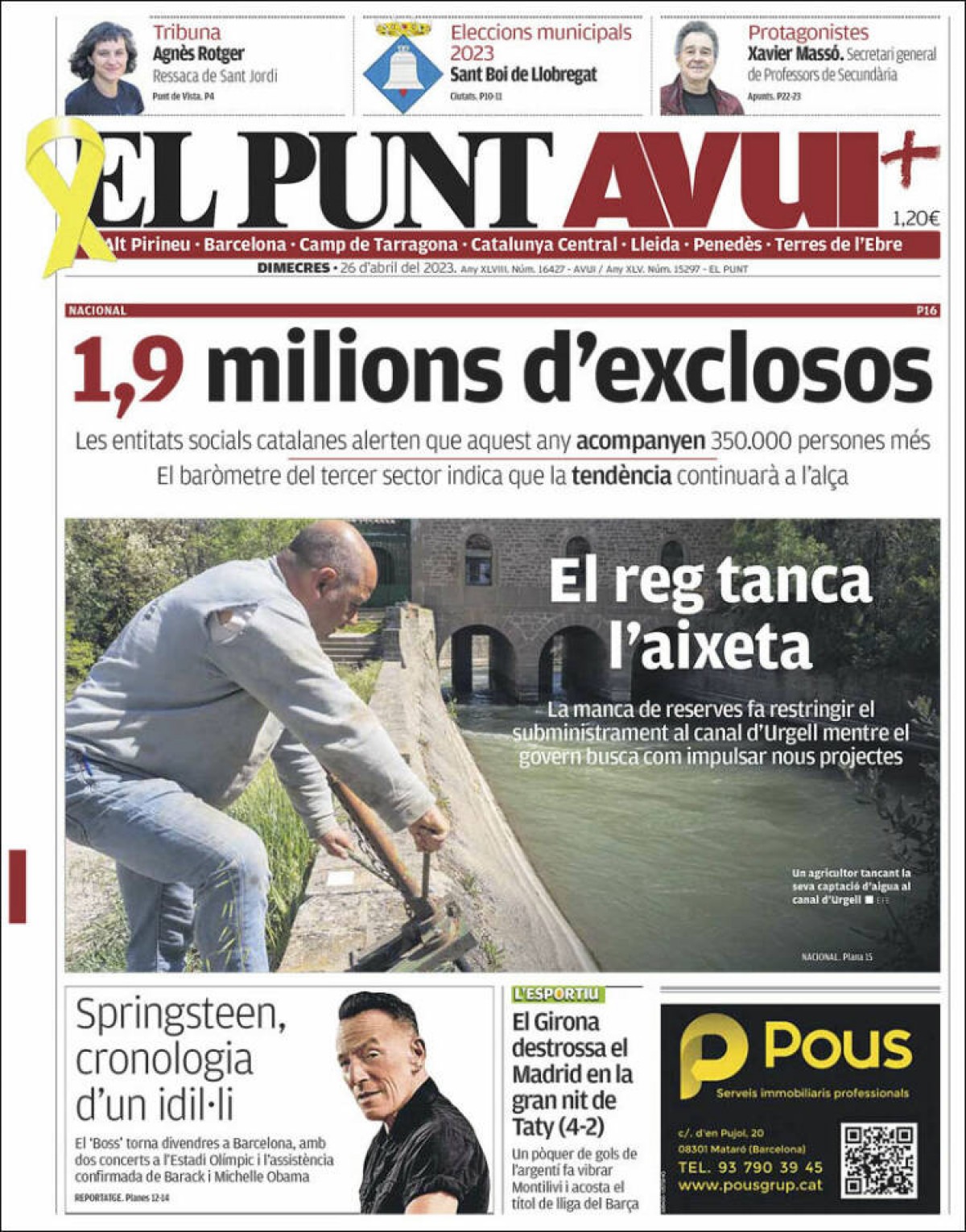 26/04/2023 - El Punt Avui