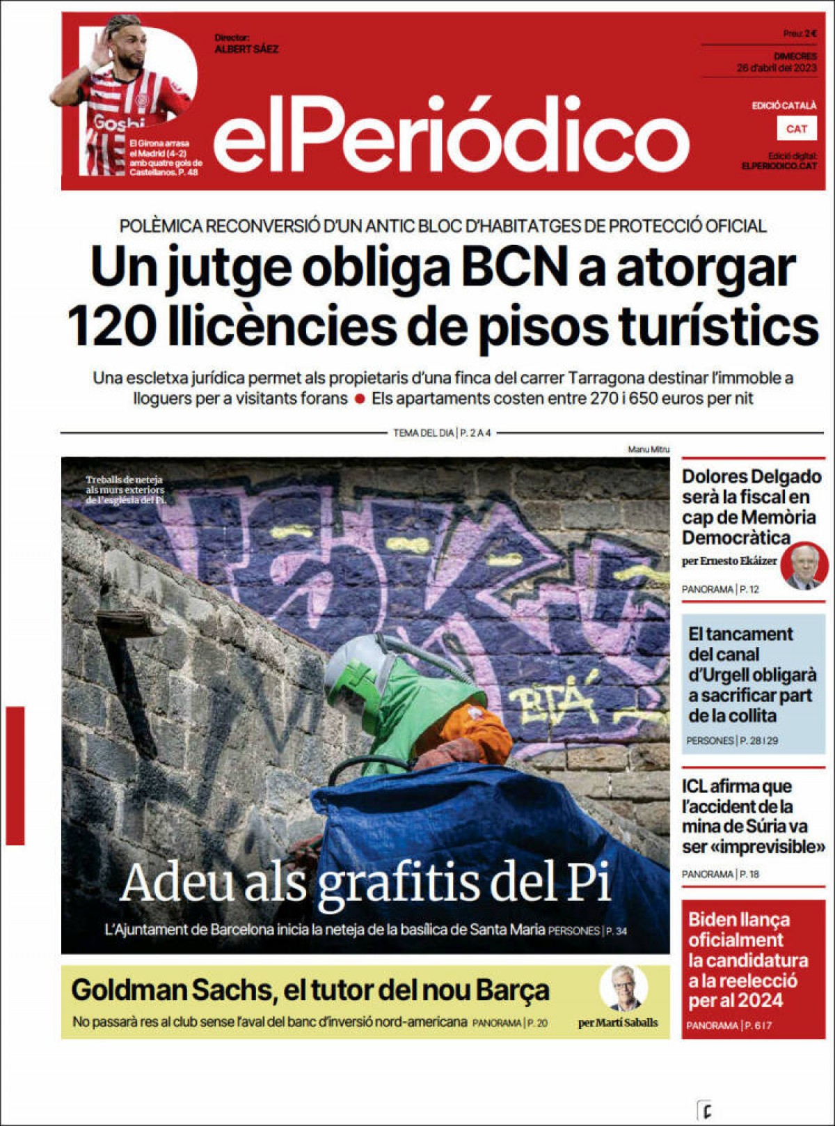 26/04/2023 - EL Periódico