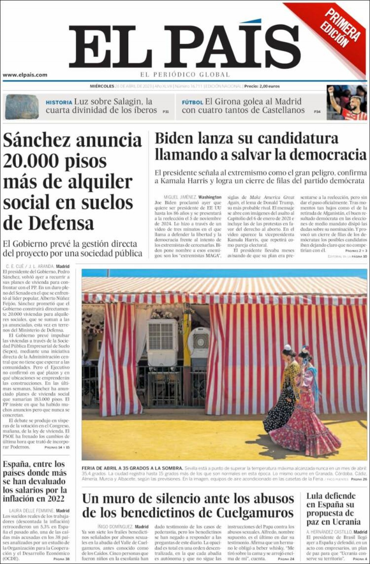 26/04/2023 - EL País