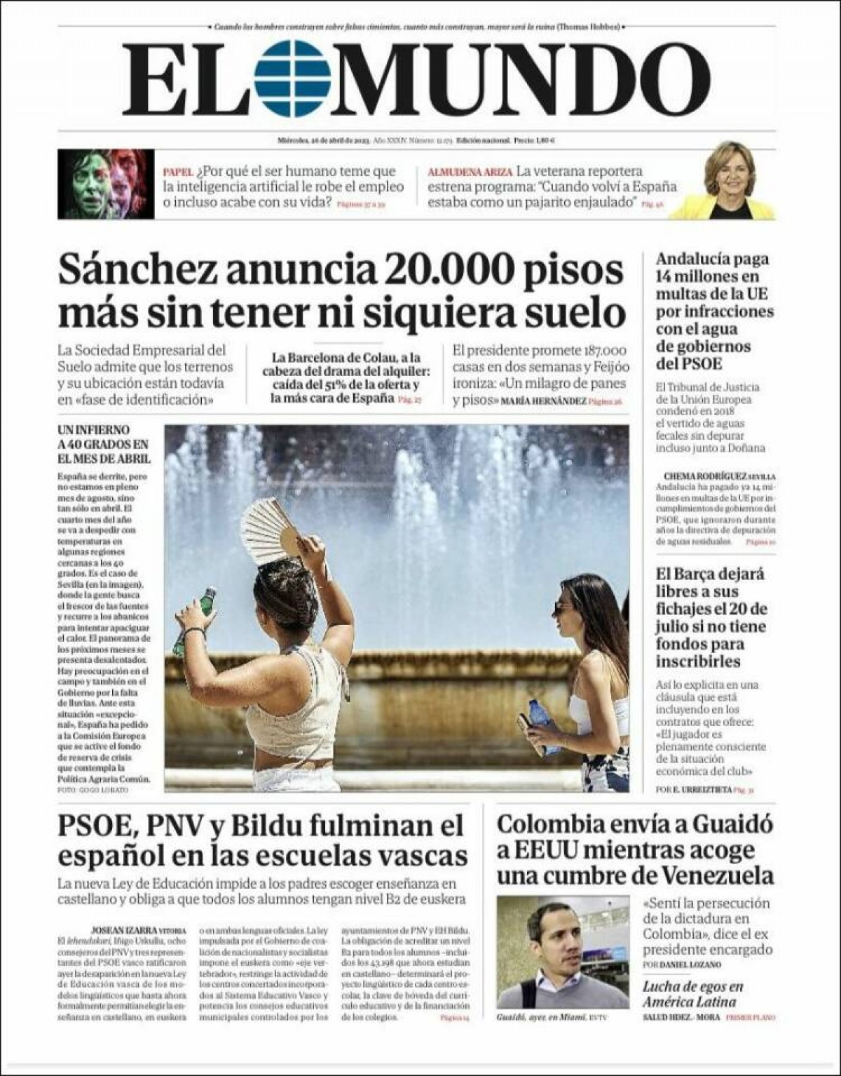 26/04/2023 - El Mundo