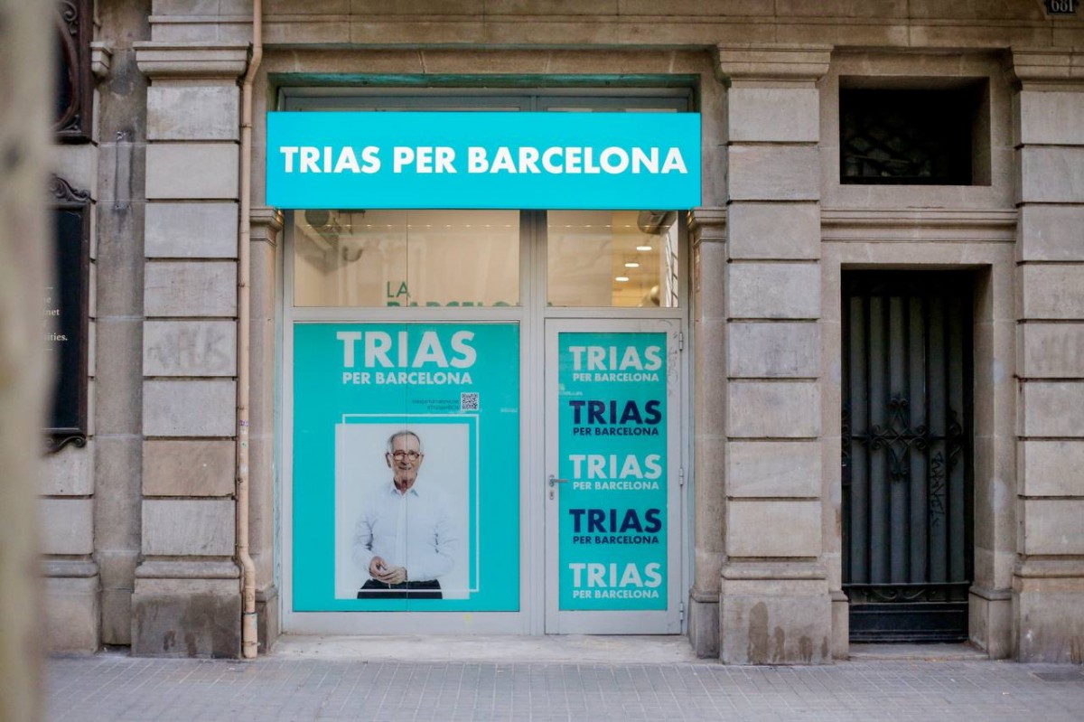 El local de campanya de Xavier Trias - Junts