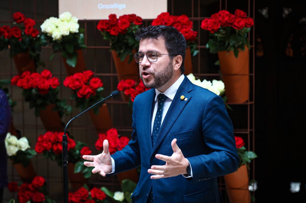El president de la Generalitat, Pere Aragonès - Govern