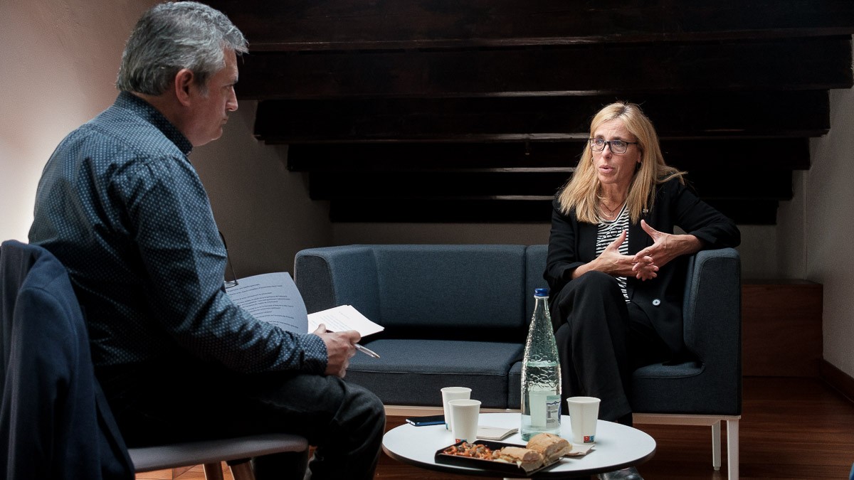 Àngels Fitó (UOC): «El principal repte de les universitats continua sent el finançament»