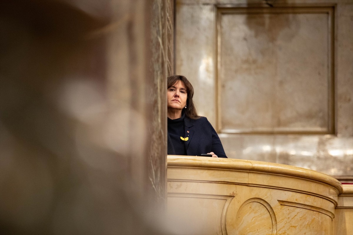 Manresa acull el dinar de suport a Borràs sense els candidats locals de Junts
