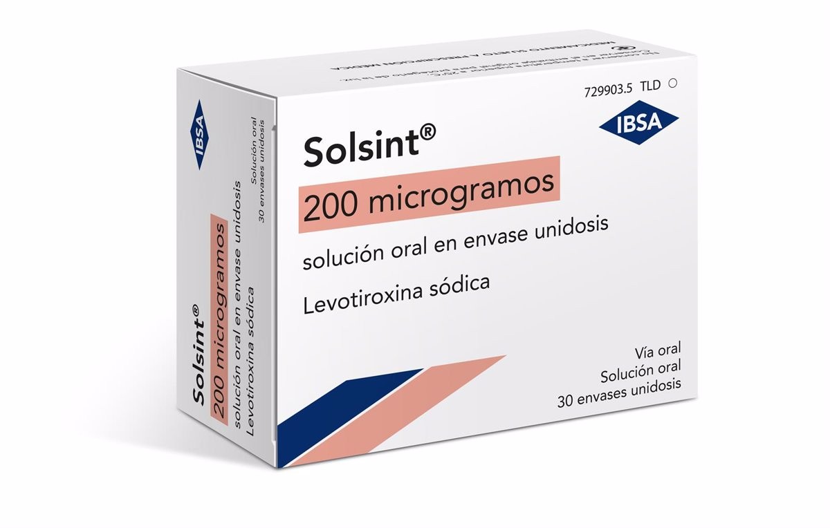 El medicament Solsint, receptat per tractar la tiroide - EP