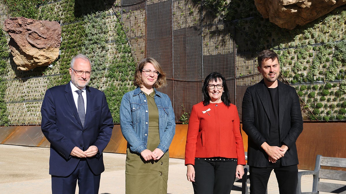 El primer bosc vertical amb arbres en suspensió de Barcelona tindrà 104 espècies