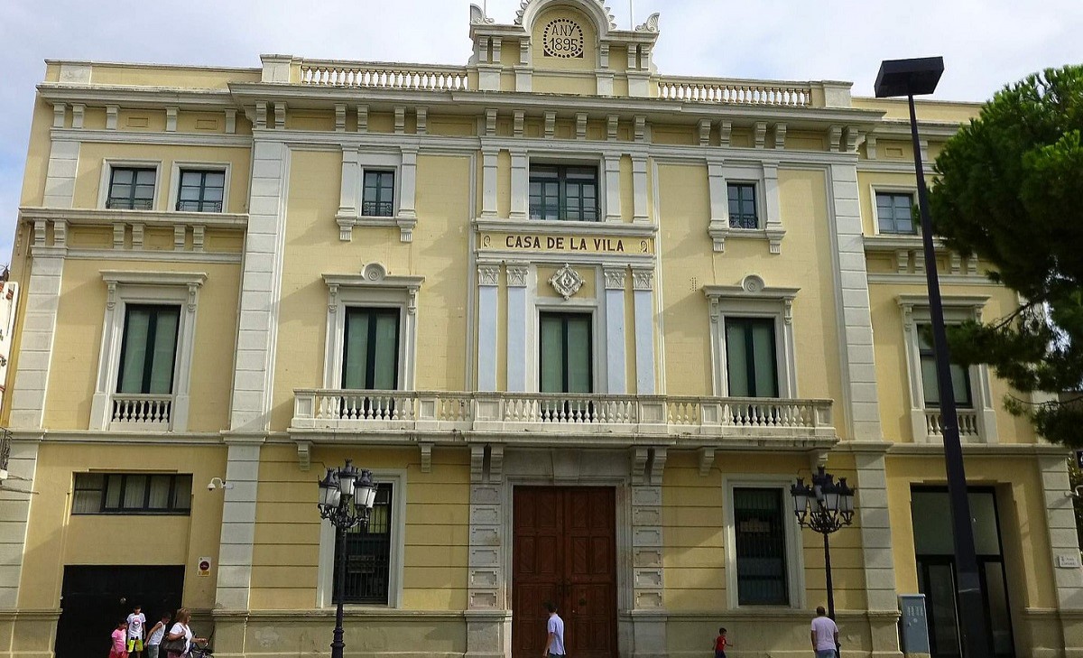 L'Ajuntament de l'Hospitalet de Llobregat, en una imayge d'arxiu - Viquipèdia