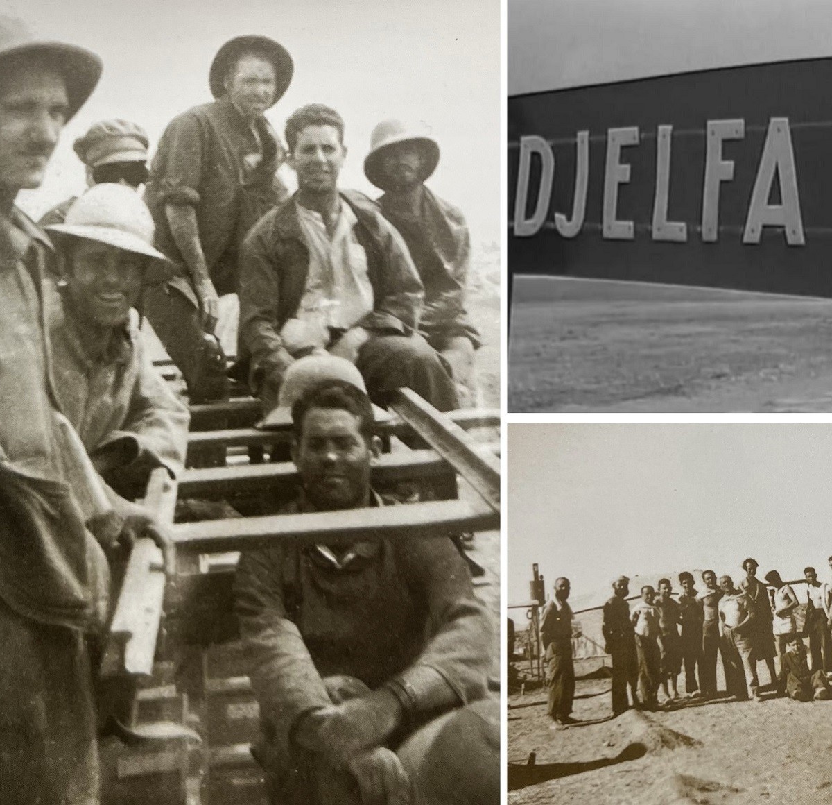 Els refugiats republicans van ser conduïts a camps de concentració, com el de Djelfa i forçats a construir la línia del tren Transaharià - Universitat d’Alacant
