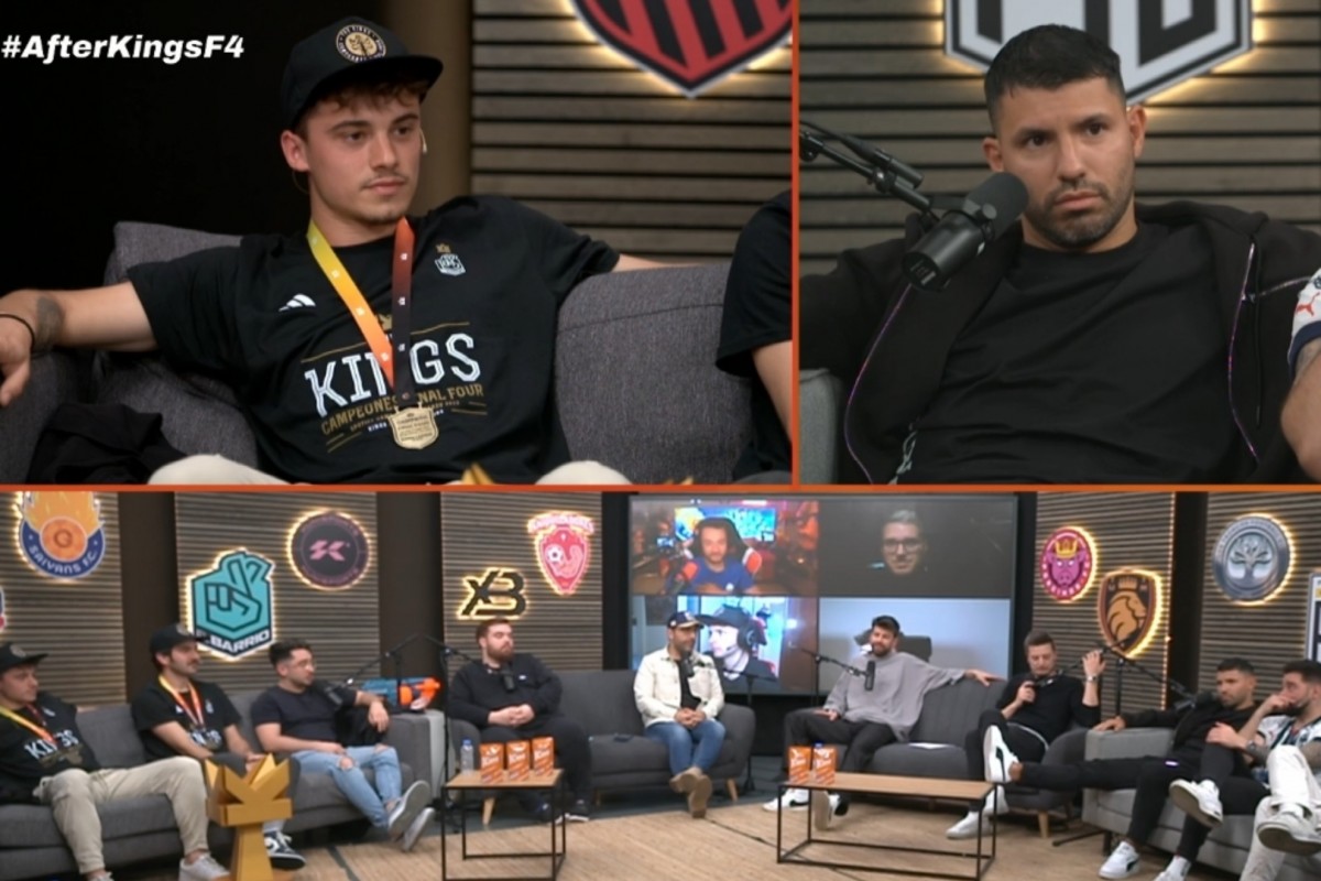 Ubón, amb el Kun Agüero - Kings League