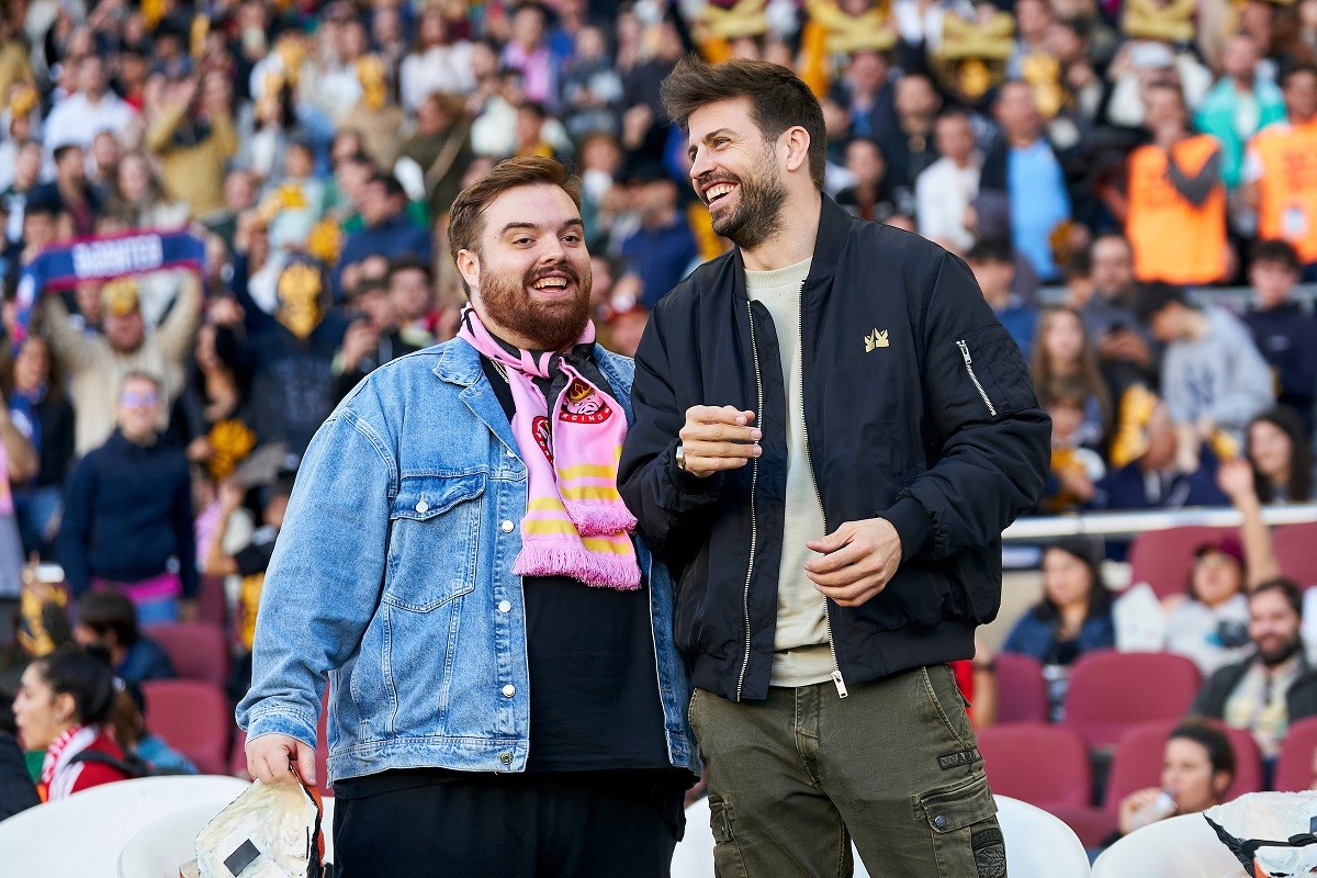 Ibai Llanos i Gerad Piqué, al Camp Nou - Kings League Competition