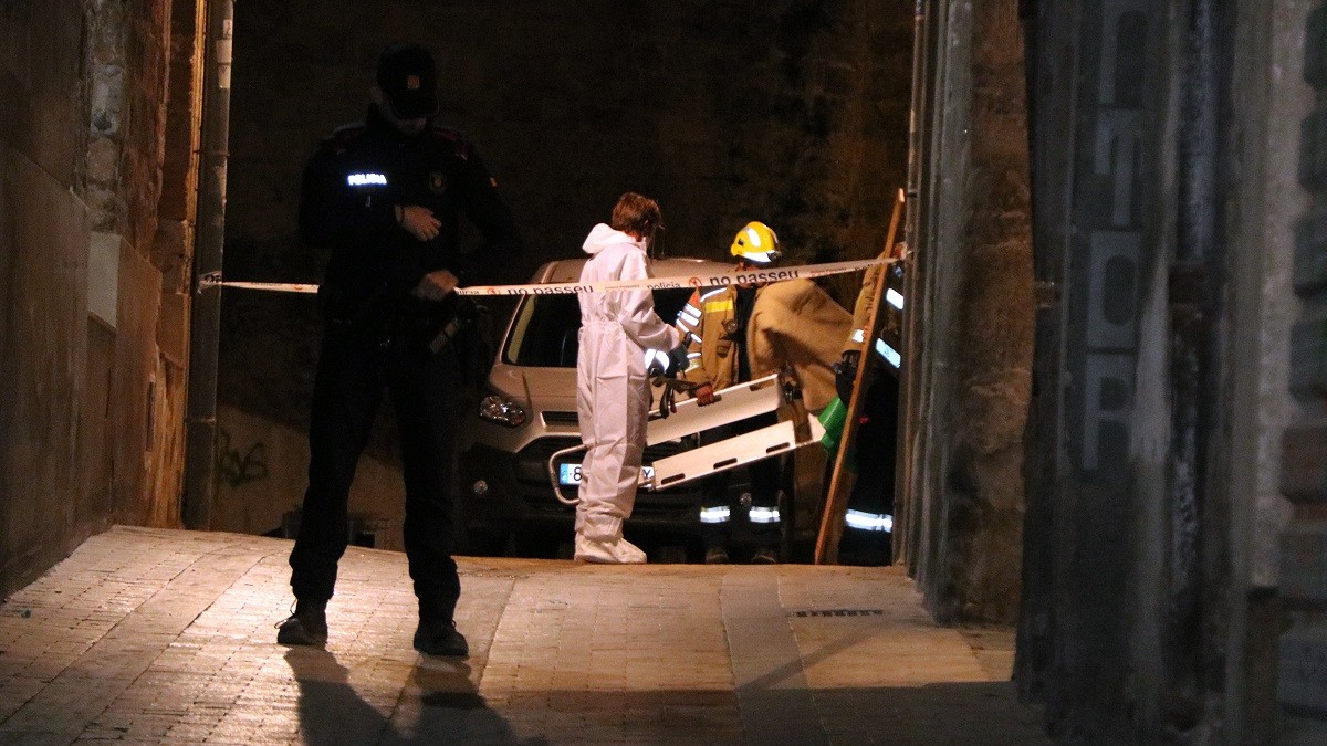 Dos detinguts en relació amb la mort violenta d'un home a Valls
