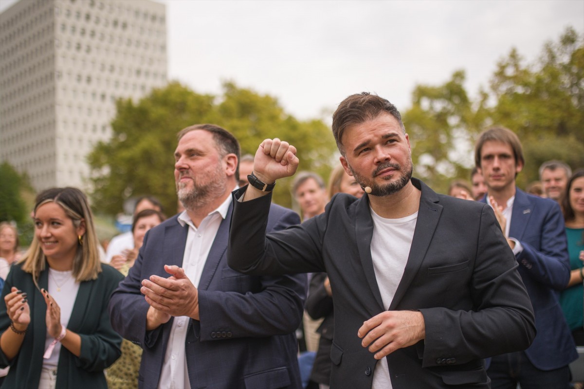 ERC tanca files amb l’anunci Rufián-Campuzano: «Ja s’han donat totes les explicacions»