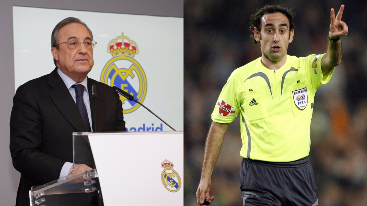 Un exàrbitre revela les pressions de Florentino Pérez: «Va tancar-me en una habitació»