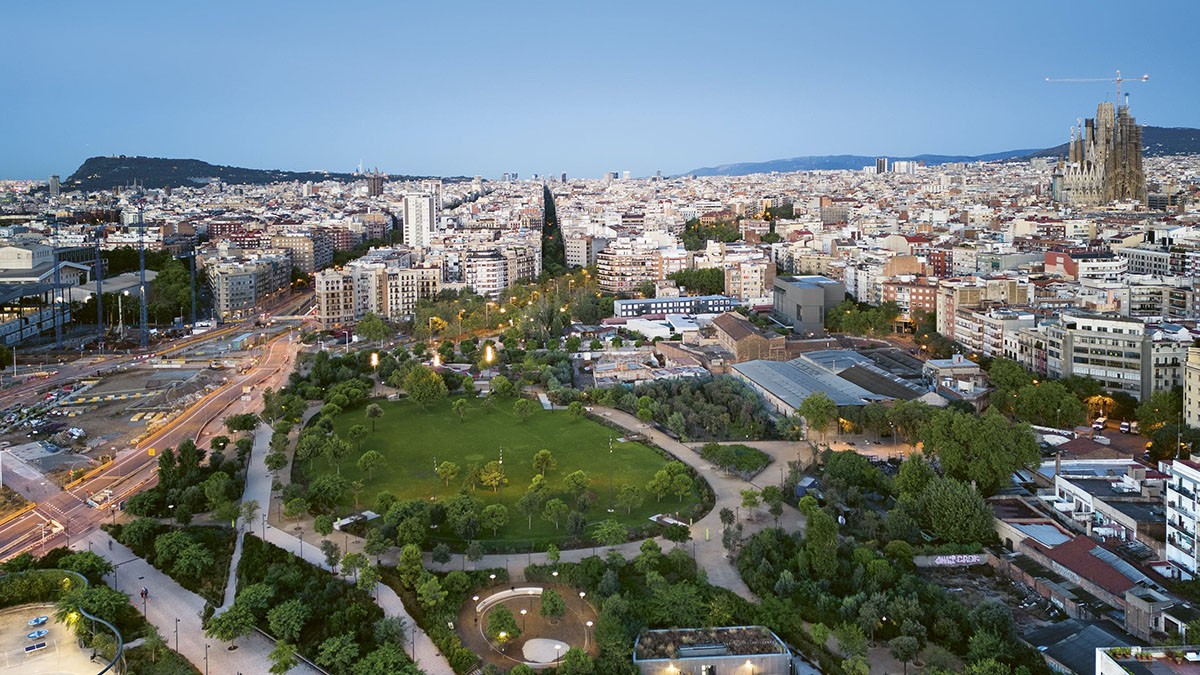 El canvi global de Barcelona, del gris al contacte amb la natura