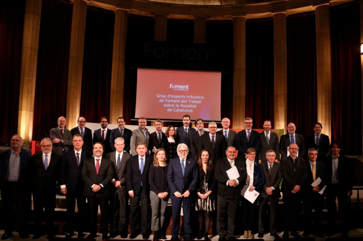Foment aplega una cinquantena d'experts per reclamar una fiscalitat «més competitiva»