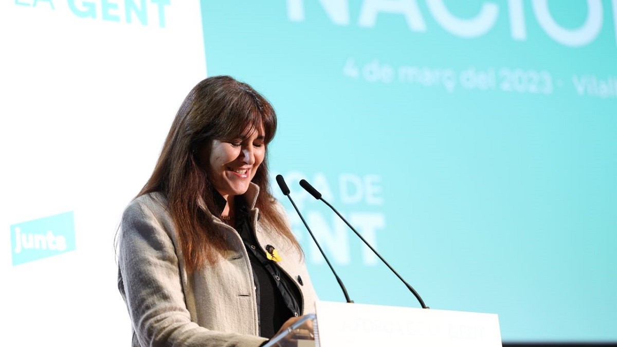 «Vergonya aliena»: Borràs ataca Aragonès en plena incògnita sobre la presidència del Parlament