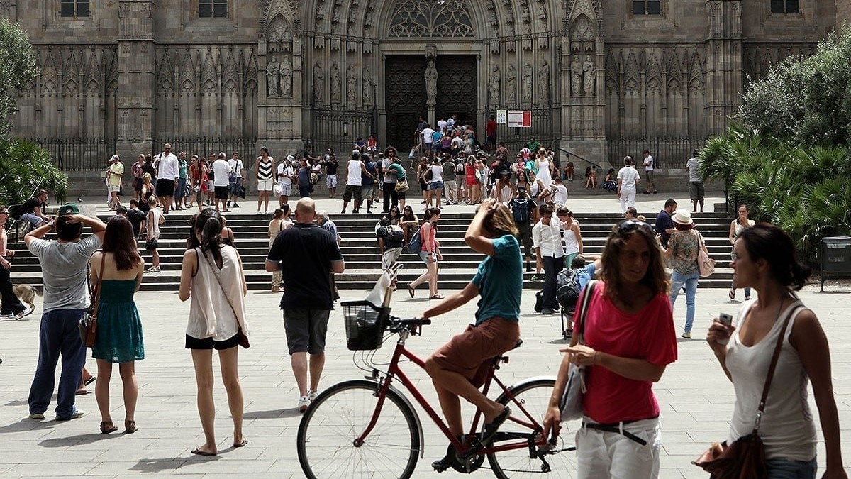 Així serà el control als «free tours» a Barcelona: multes als guies, però no a les empreses