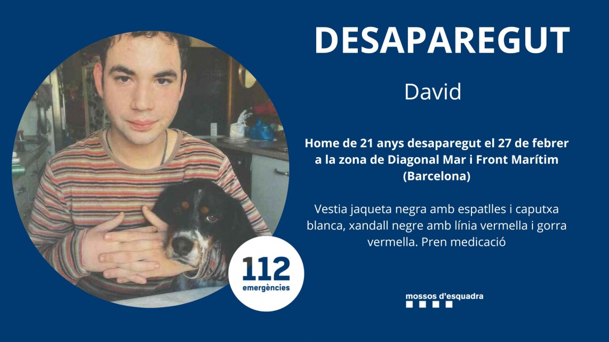 Troben sa i estalvi el jove de 21 anys desaparegut a Barcelona