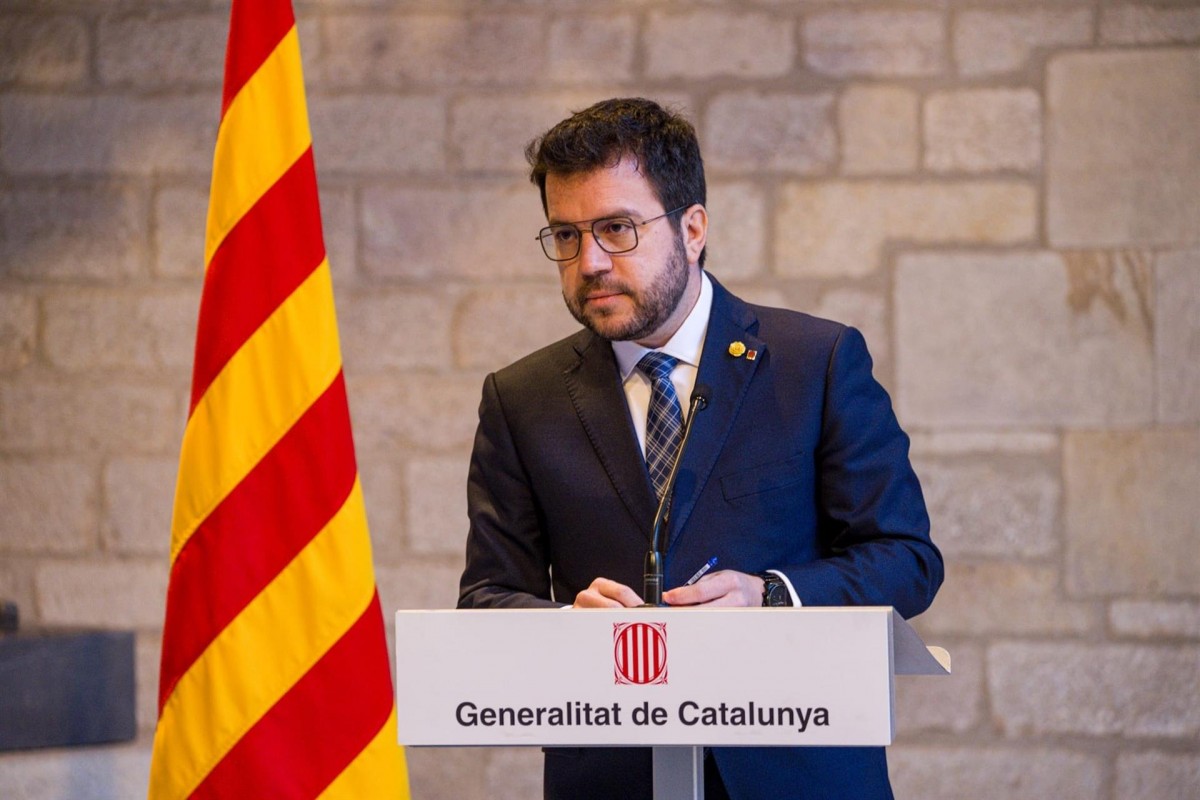 Aragonès demana un relleu a la presidència del Parlament «ben aviat» després de la condemna a Borràs