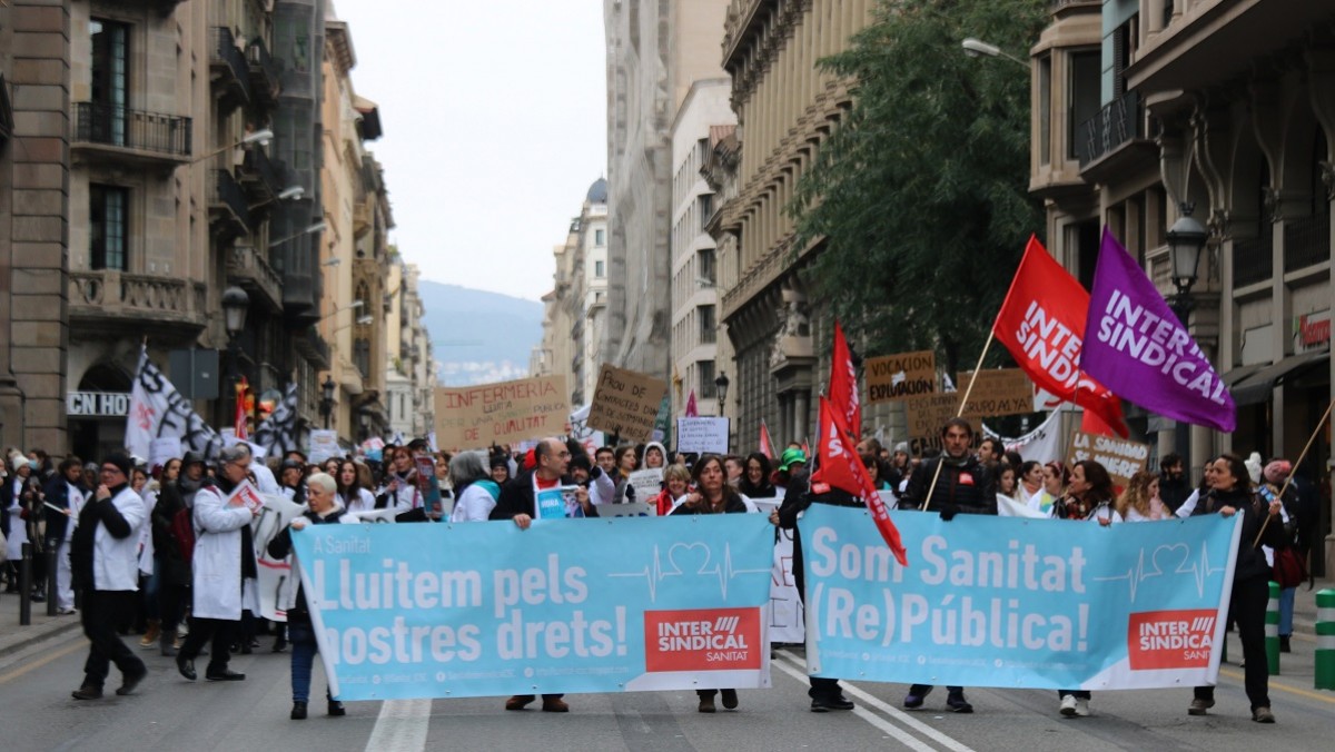 Els metges mantenen la vaga després del naufragi de les negociacions amb Salut