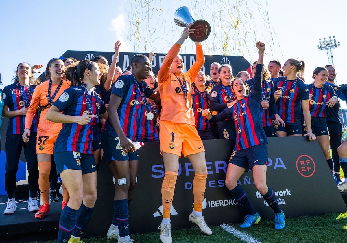 El Barça guanya la Supercopa a la Reial Societat. - FCB