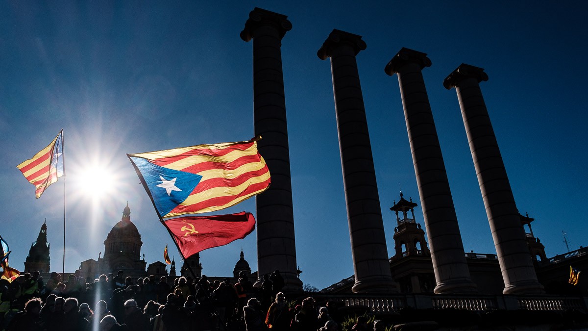 Absolt un independentista que va deixar cec d'un ull un exlegionari que el va agredir