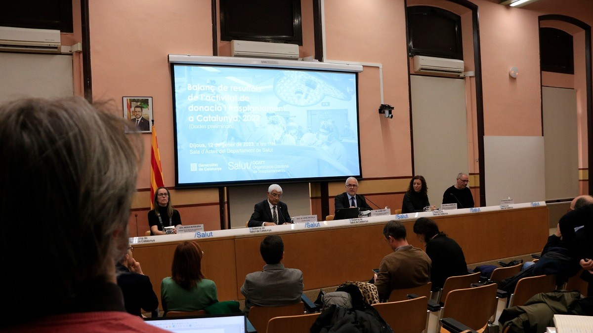 Rècord de trasplantaments d'òrgans a Catalunya en un sol any
