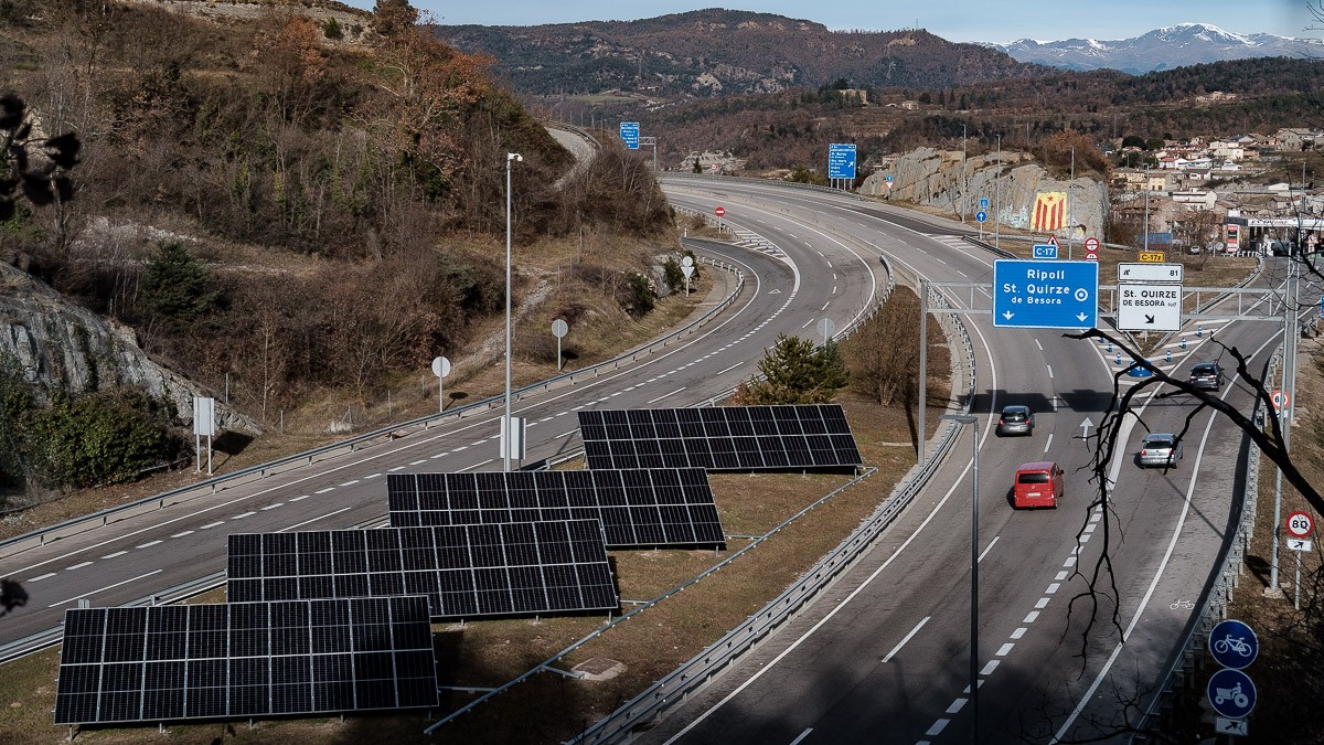 L'autovia més solar de Catalunya