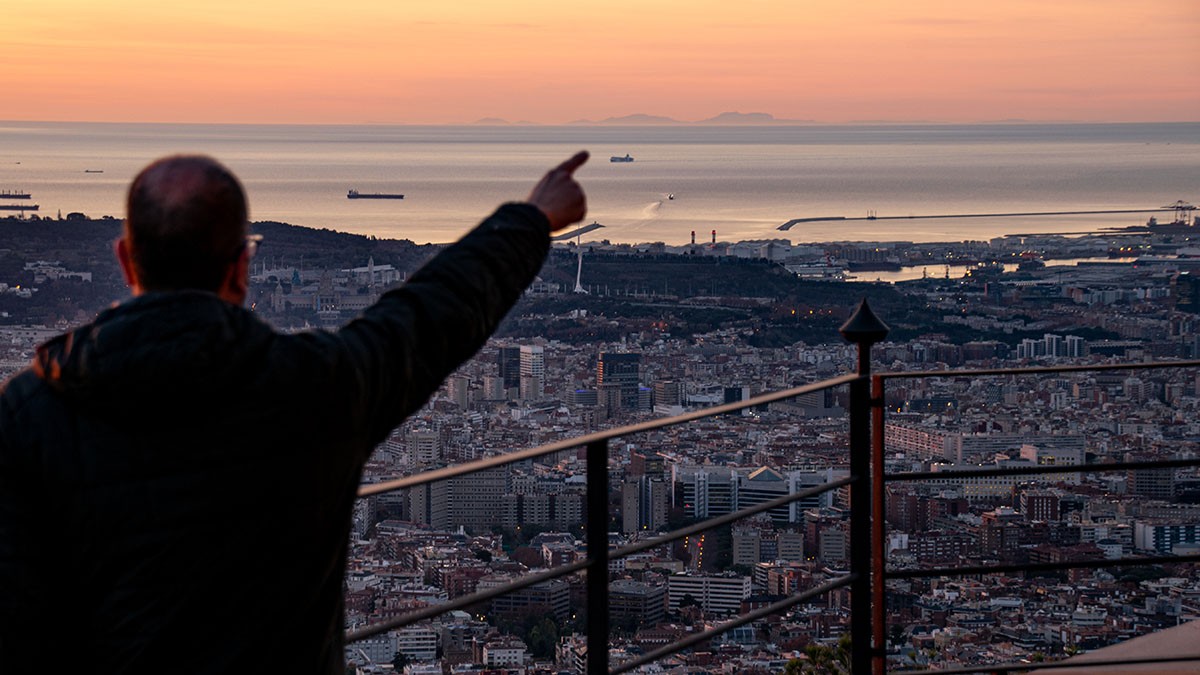Nadal a l'Observatori Fabra: rècord de calor i avistament de Mallorca - Alfons Puertas / Observatori Fabra