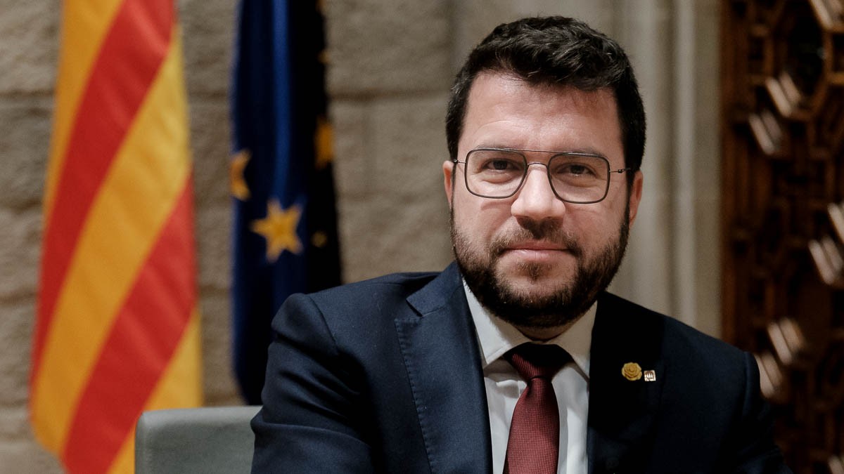 Pere Aragonès. - Adrià Costa