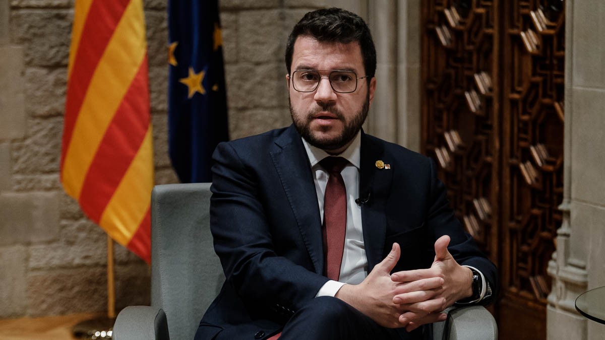 Pere Aragonès. - Adrià Costa