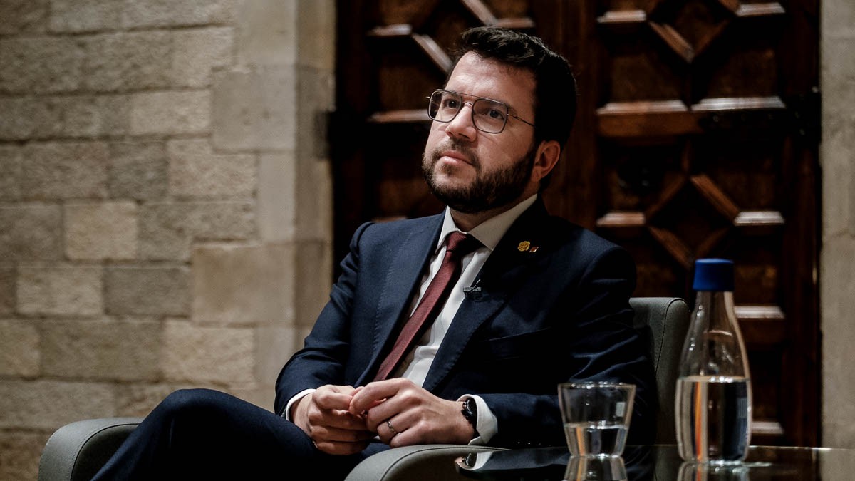 Pere Aragonès. - Adrià Costa
