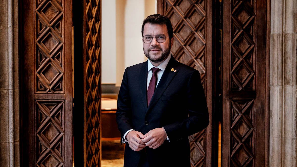 Pere Aragonès. - Adrià Costa
